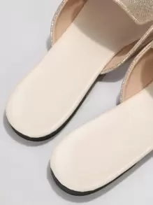 Zapatos planos con punta puntiaguda y estilo deslizante para mujeres, para primavera, verano y otoño, tallas grandes 35-45, nuevos artículos