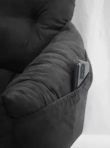 1 transportador de coche cómodo para mascotas de súper fibra adecuado para mascotas pequeñas y medianas para uso en interiores, exteriores y viajes - Gris Oscuro - Ver 5