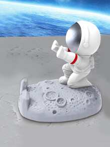 創意宇航員手機支架太空人手機支架可愛搞笑手機支架適用於桌子家庭辦公室 - 彩色 - 查看 5