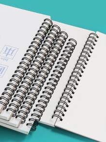 2pcs Cartoon Graphic Random Spiral Sketchbook