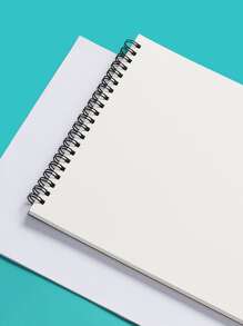 2pcs Cartoon Graphic Random Spiral Sketchbook