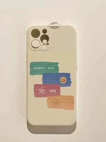 微笑圖案手機殼 - 彩色 - 查看 2