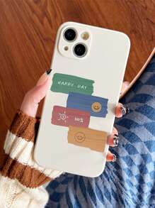 微笑圖案手機殼 - 彩色 - 查看 4