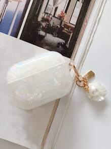 1 件闪亮彩色耳机保护壳适用于 AirPod Pro Pro2 3 2 AirPod 4，奢华柔软全保护壳设计，适合女性 - 彩色 - 查看 3