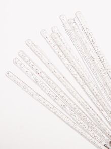 Disposable Eyelash Rollers - 50PCS Crystal Rod Lash Brushes For Eyelash Extension And Makeup Application - Black - View 3