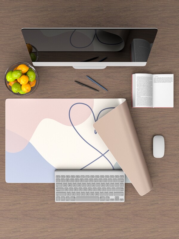 Color Block Desk Mouse Pad, Desk Mat SHEIN USA