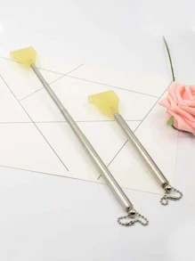 1pc Telescopic Back Scratcher - Silver - View 1