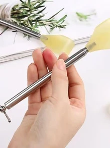 1pc Telescopic Back Scratcher - Silver - View 2