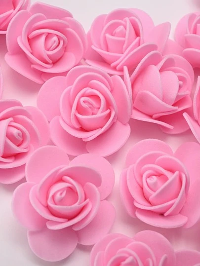 20pcs Bulk Foam Artificial Rose For Crafting DIY Gift And Decoration