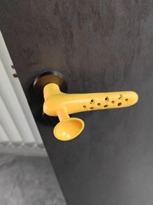 1 pieza Funda de manija de puerta unicolor - Amarillo - Ver 5