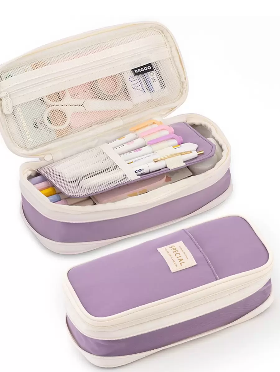 1pc Multi-Layer Pencil Case Back To School,Back To School,School Supplies