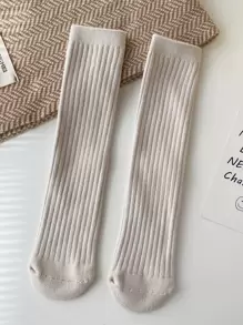 Vớ phi hành đoàn rắn cashmere-mix - Màu be - Xem 1