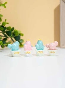 4 piezas Decoración mini cactus - Multicolor - Ver 4