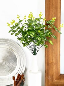 1pc Artificial Plant - Green - View 2