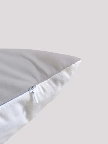 1pc Heart & Letter Graphic Cushion Cover Without Filler - Multicolor - View 4