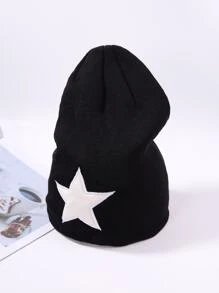 Gorro con diseño de estrella - Negro - Ver 1