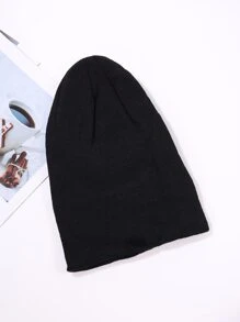 Gorro con diseño de estrella - Negro - Ver 3