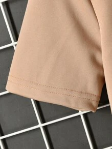 Boys Letter Graphic Tee & Shorts - Multicolor - View 4