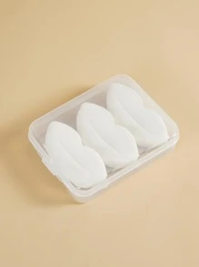 Hydrating With Lip Facial Sheet Paste, Ultra-Thin Disposable Diy, Fade Lip Color Lip Pattern Beauty Salon Homemade Moisturizing And Hydrating 100pcs - White - View 4