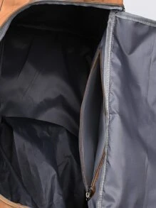 耐用尼龙可折叠手提袋，带独立鞋仓，适合存放运动服、瑜伽装备、旅行用品、学习用品