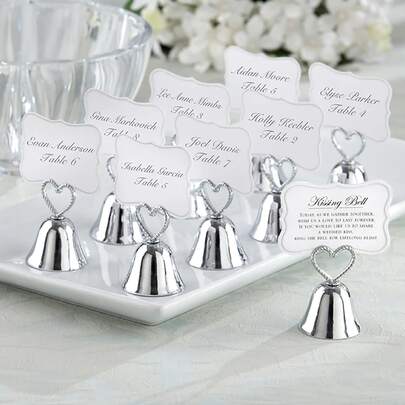 1个/3个创意金属便签夹、婚礼名片夹、桌面装饰、明信片展示架