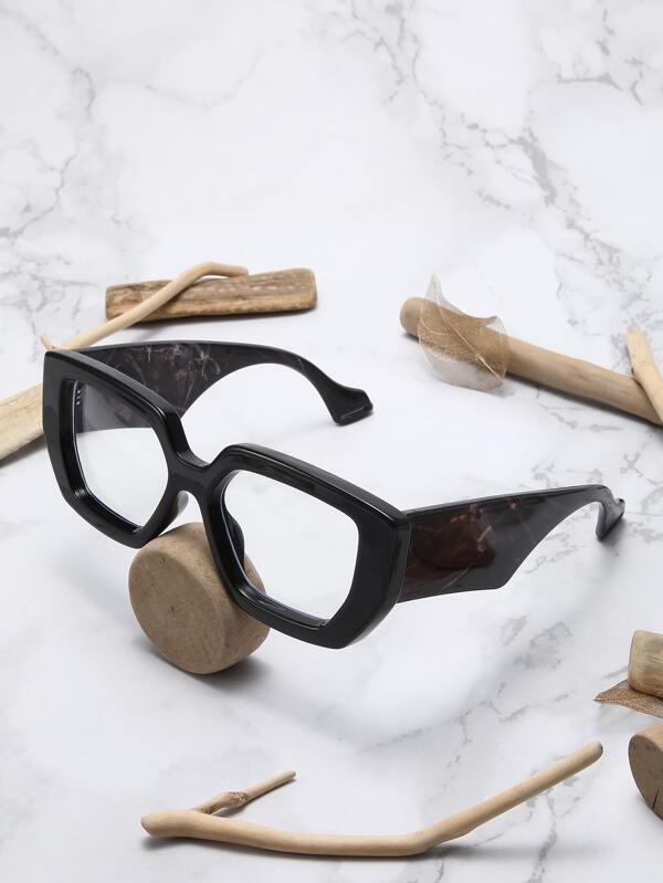 Geometric Frame Eyeglasses