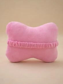 1個玫瑰紅色汽車頸枕,通用填充設計,可調節頸部支撐,背部支撐靠墊,四季皆宜 - 粉色 - 查看 2