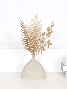 3pcs Christmas Artificial Leaf - Gold - View 2