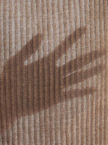 SHEIN Maternity Mock Neck Gigot Sleeve Bodycon Dress - Khaki - View 4