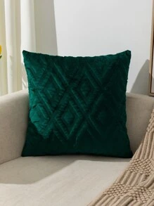 1 Stück Textur Kissenbezug, weicher Plüsch Kissenbezug ohne Füllstoff für Sofa Schlafzimmer