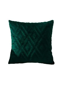 1 Stück Textur Kissenbezug, weicher Plüsch Kissenbezug ohne Füllstoff für Sofa Schlafzimmer