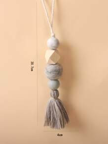 1pc Tassel Decor Car Hanging Ornament