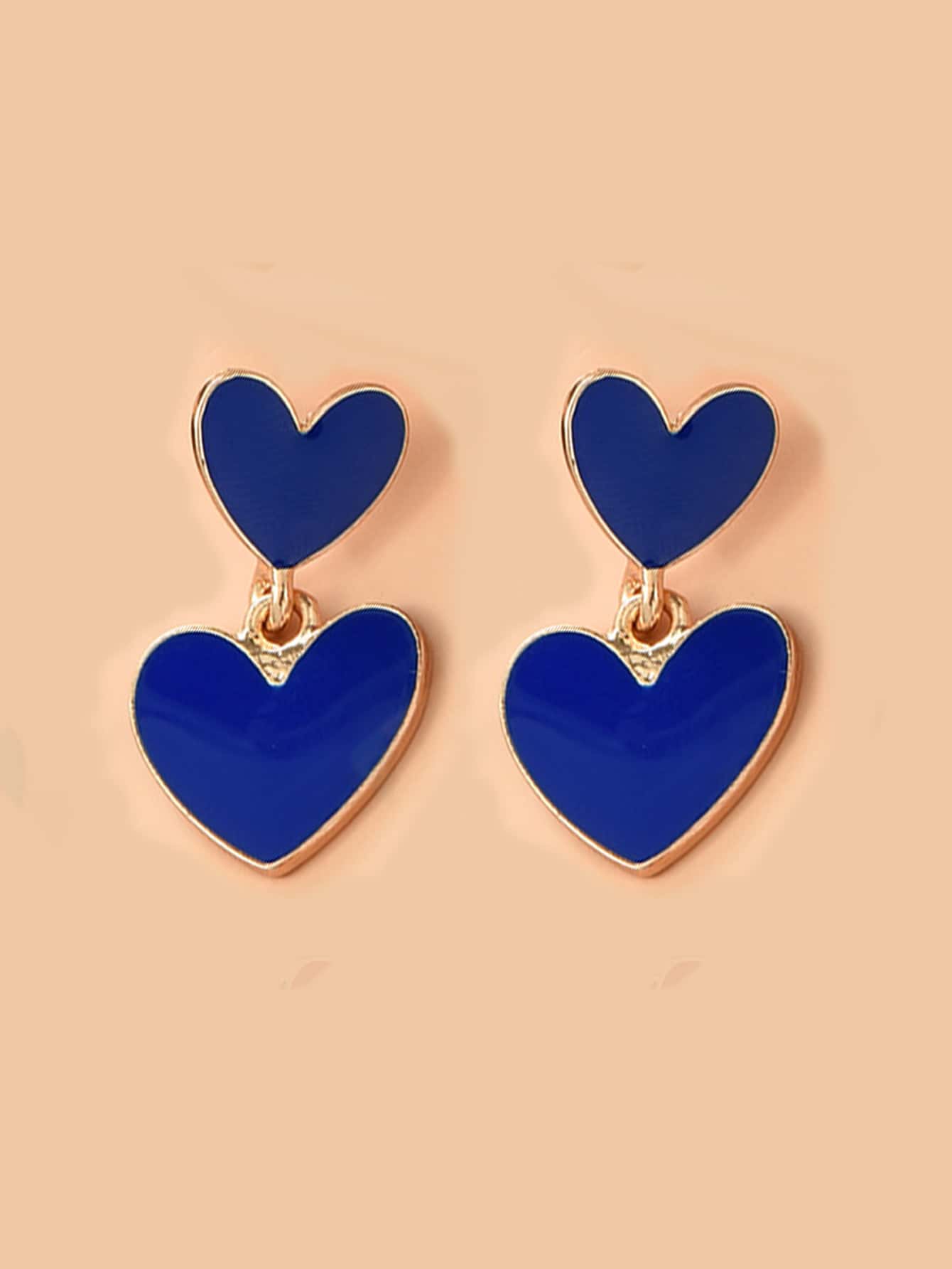 心形吊坠耳环 情人节、妈妈、母亲、母亲节、礼物