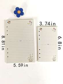 1入組卡通圖案活頁紙