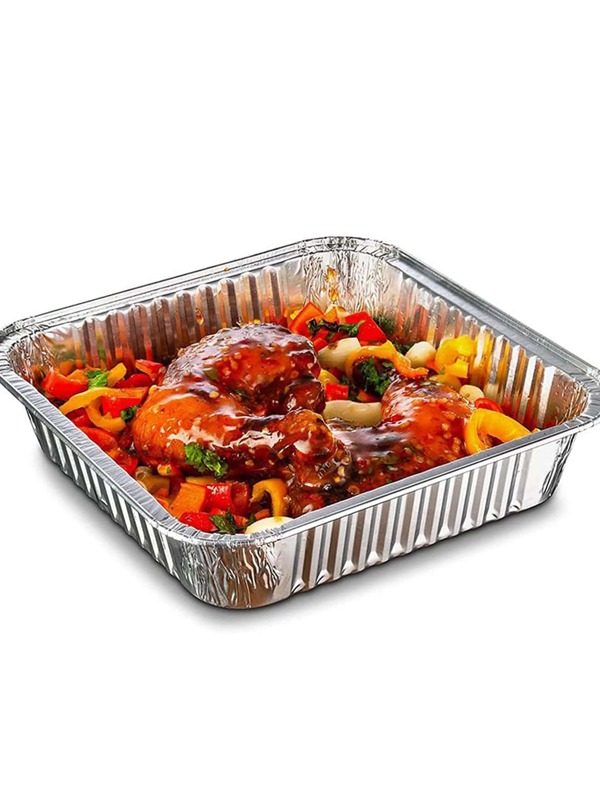 10pcs Square Air Fryer Tin Foil Tray SHEIN USA