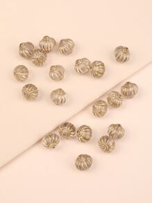 20pcs Textured DIY Bead - Camel - View 5