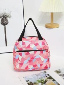 3pcs Colourblock Functional Backpack Set - Multicolor - View 6