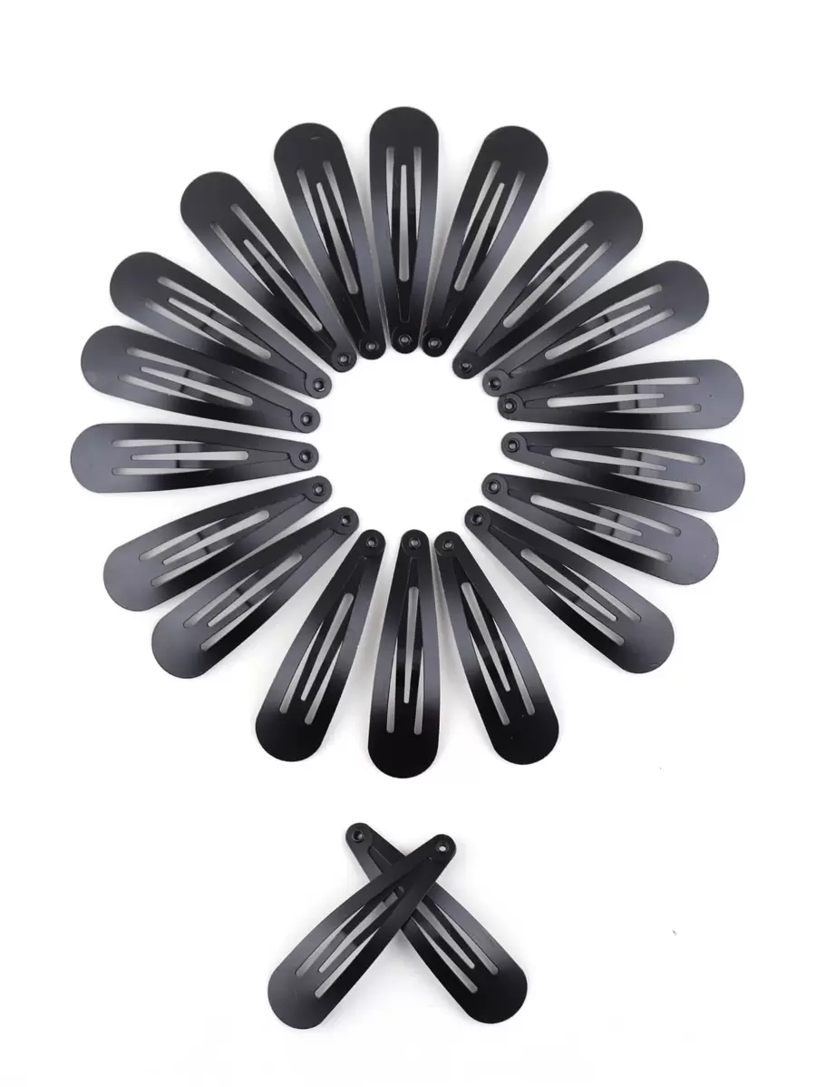20pcs Solid Snap Clip Street
