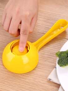 1入組PP黃色圓形不粘飯勺 - 黃色 - 查看 6