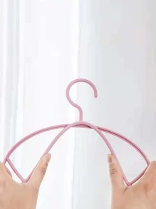 10 piezas Percha de plástico - Rosa - Ver 3