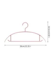 10 piezas Percha de plástico - Rosa - Ver 2