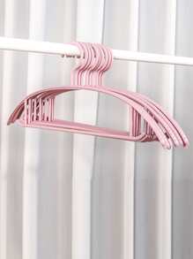 10 piezas Percha de plástico - Rosa - Ver 5