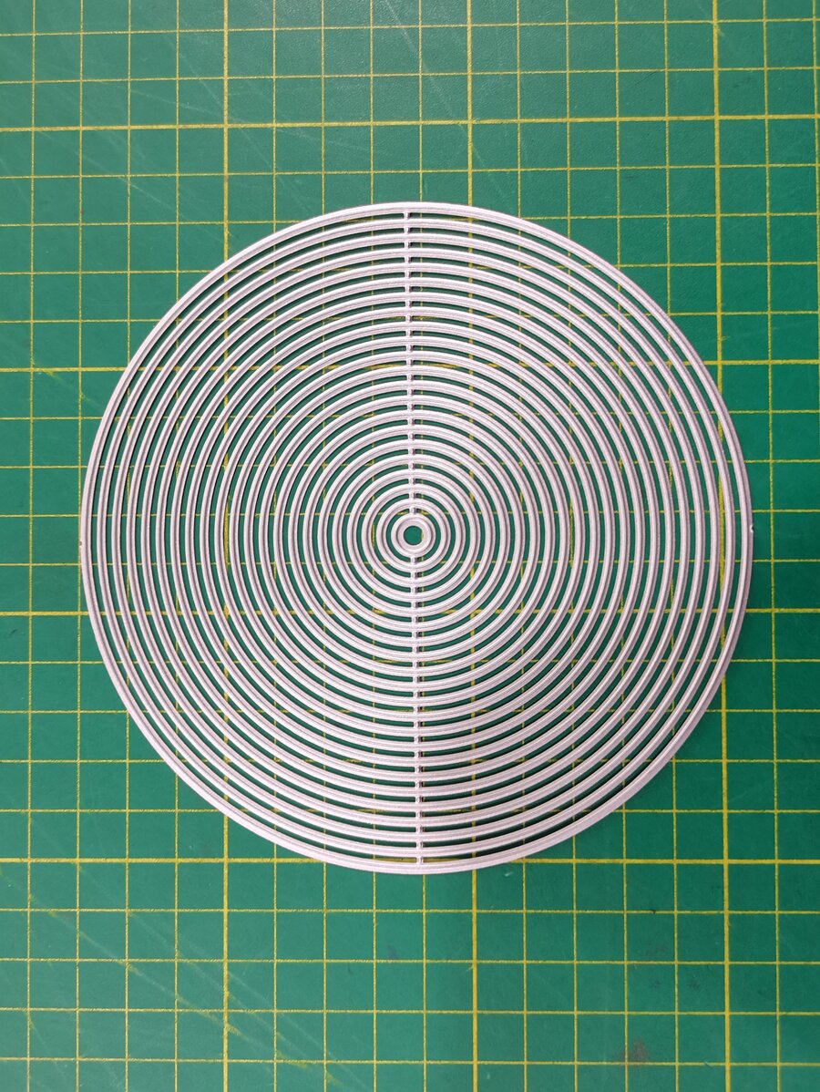 1入組圓形設計切割模具 - 銀色 - 查看 1