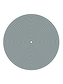 1入組圓形設計切割模具 - 銀色 - 查看 2