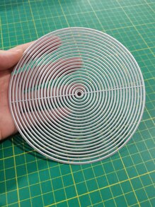 1入組圓形設計切割模具 - 銀色 - 查看 3