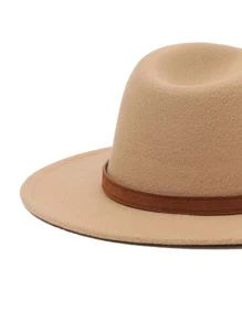 1入組中性咖啡腰帶Y2K風格,輕便,時尚,多用途帽適用於戶外休閒活動 - 卡其色 - 查看 4