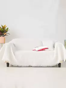 1 pièce Tapis de pique-nique d'extérieur minimaliste moderne à ton chaud, tapis de pelouse portable, tapis de sol de tente, nappe multifonctionnelle, tapis de camping-car, couverture de canapé, couverture, couverture de sieste, couvre-canapé réversible antidérapant à gaufres, 4 saisons universelle