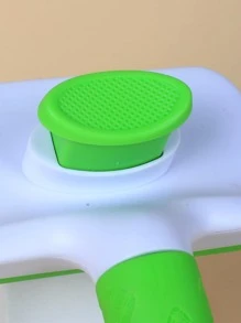 1入組雙色寵物梳子 - 綠色 - 查看 3