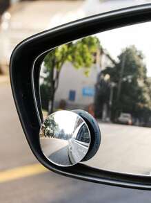 2pcs Car Blind Spot Mirror - White - View 1