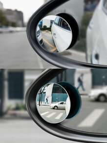 2pcs Car Blind Spot Mirror - White - View 5